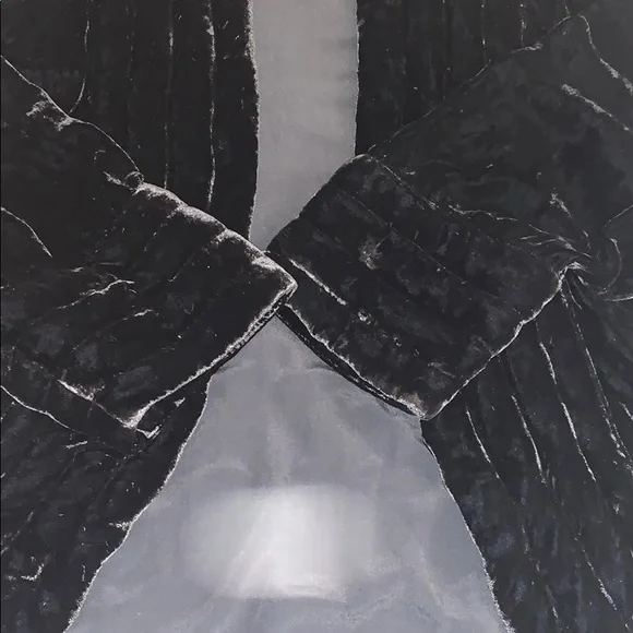 CITRON Santa Monica Collection 100% Silk Open Coat Size Medium - Picture 16 of 16